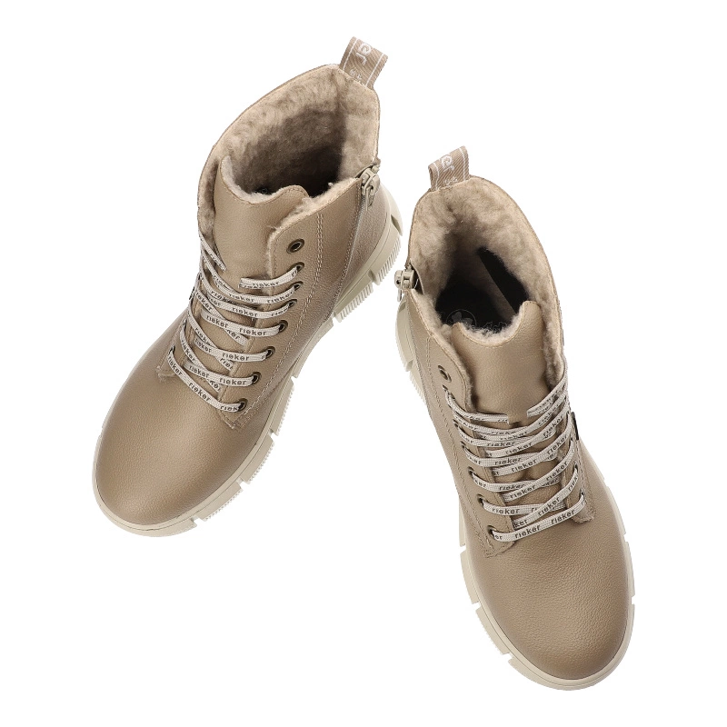 Členkové Topánky Rieker - X3410-20 Beige