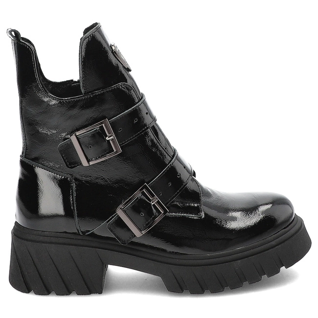 Členkové Topánky Armodo - 60482 Naplak Czarny+Cn.