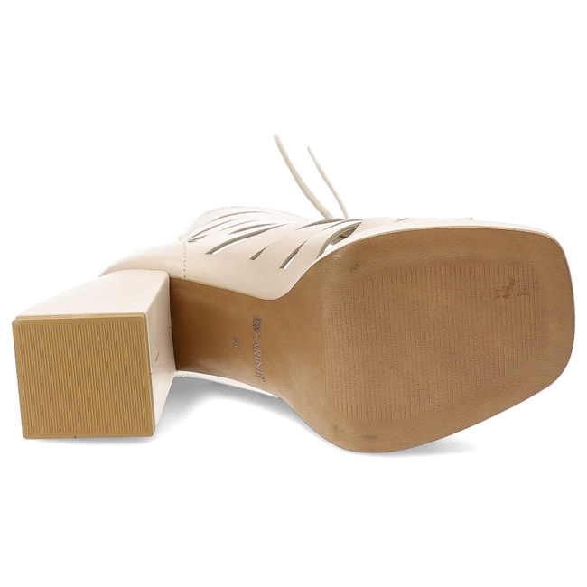 Členkové Topánky Carinii - B9548_-R53-000-000-E95 Beż