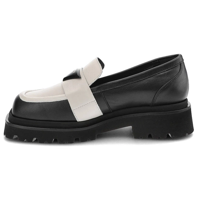 Poltopánky Chebello - 2848_-389-393-PSK-S194 Czarny/Biały