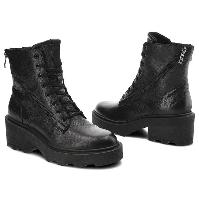 Členkové Topánky Simen - 4366A Faeda Czarna