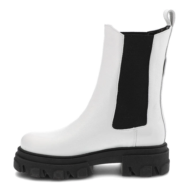 Členkové Topánky Carinii - B8020_-I81-000-000-E33 Czarny/Biały