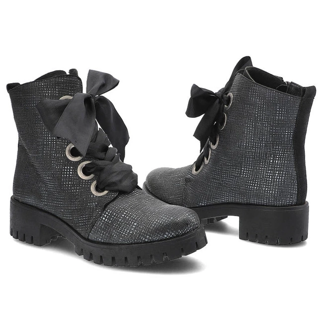Členkové Topánky Maciejka - 03123-20/00-3 Czarny Metalik