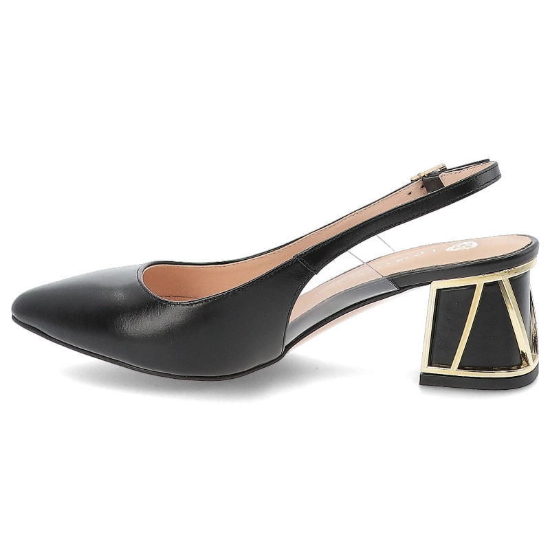 Lodičky ARMODO - 869 Czarne Lico