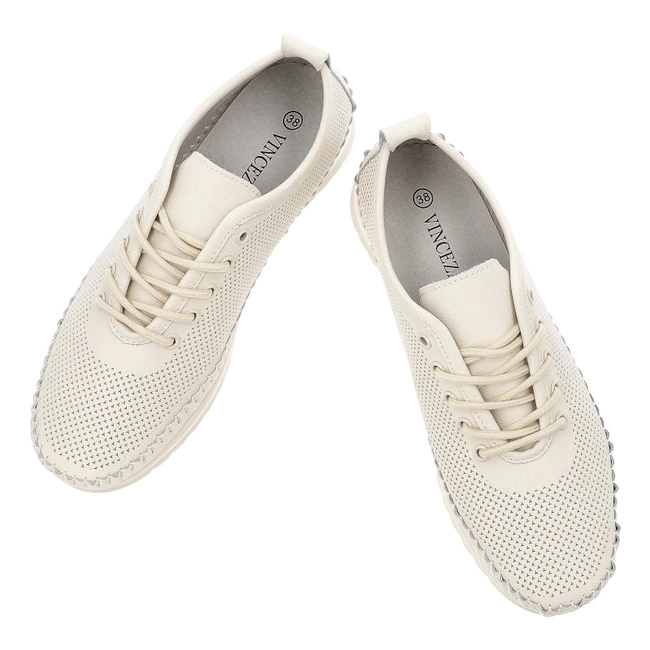 Tenisky VINCEZA - 87972 BE Beżowy