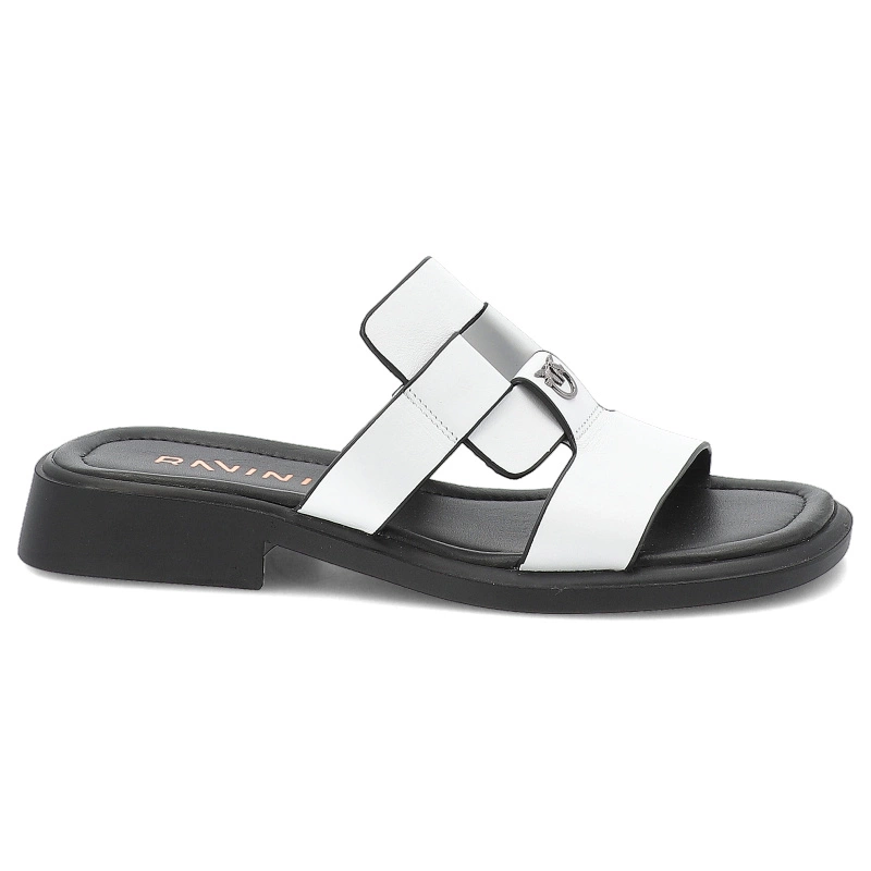 Šľapky RAVINI - 149.3868 Biały 77 T SYH