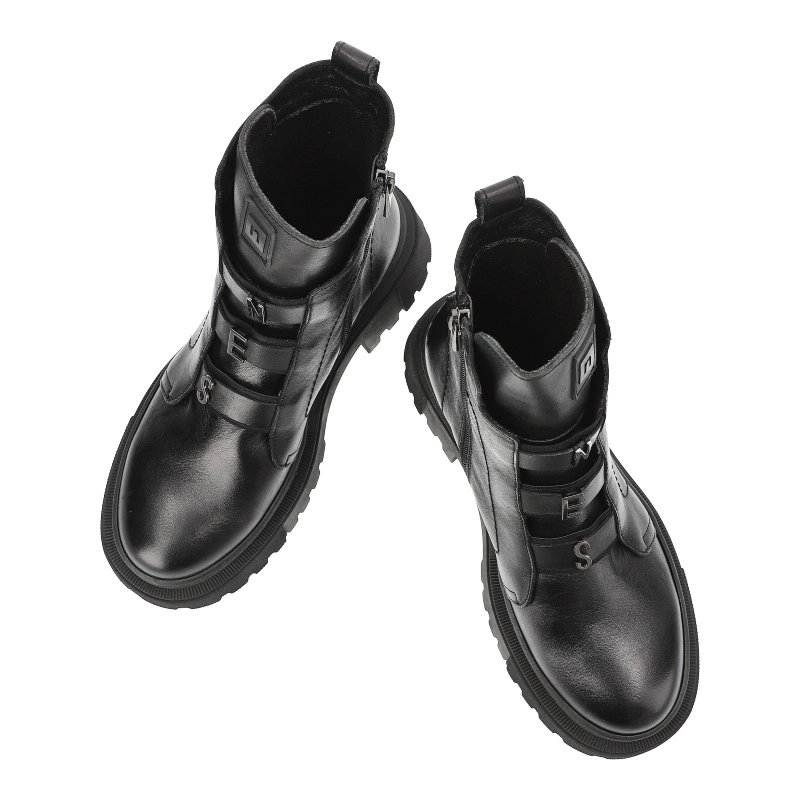 Členkové Topánky Nessi - 24685 Czarny 1