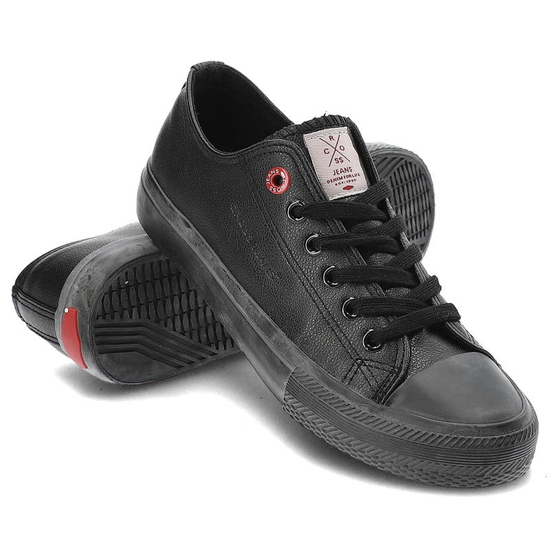 Plátenky Cross Jeans - DD2R4029CFW20 Czarny