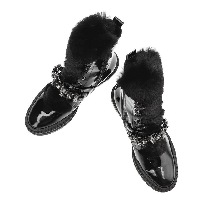 Členkové Topánky Armodo - 9774 Czarny 48