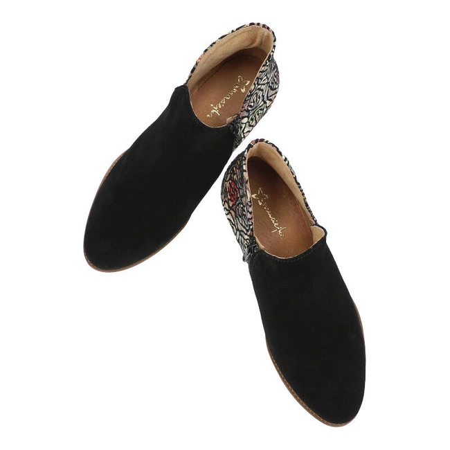 Členkové Topánky Maciejka - 04091-58/00-5 Czarny+Kwiaty