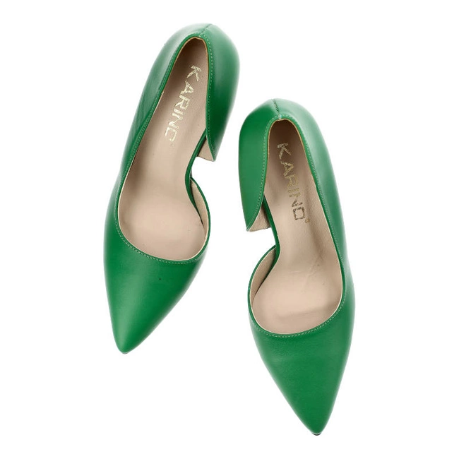 Lodičky Karino - 4560/026-P Zielony