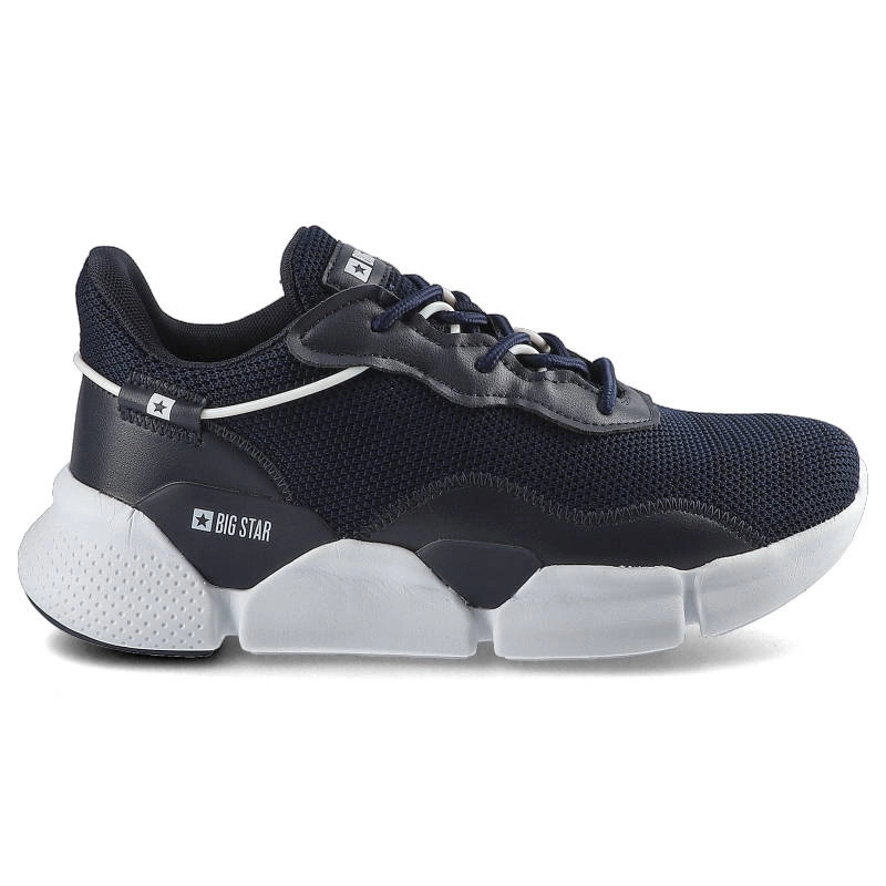 Tenisky Big Star - HH174286 Granat/Biały
