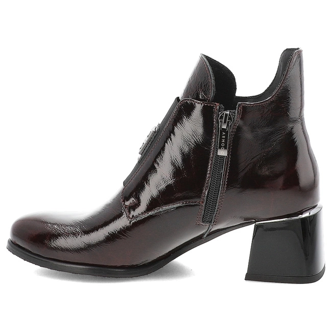 Členkové Topánky ARMODO - 60560 Naplak Bordo+Cn