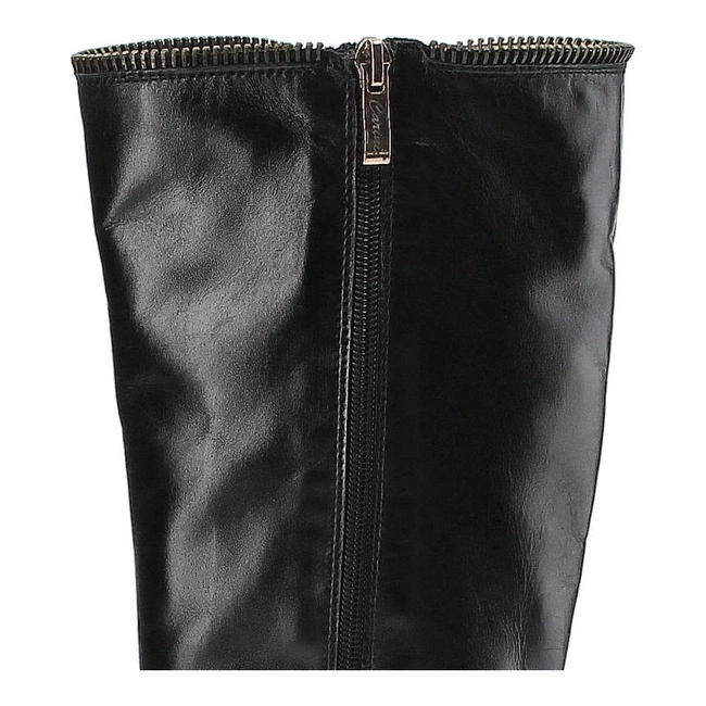 Čižmy Carinii - B2354_-B25-000-POL-863 Crust Nero