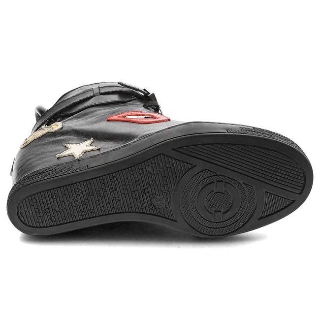 Tenisky Simen - 9502 Czarny Sandro 04