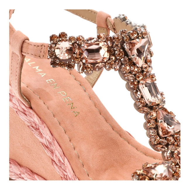 Sandále Alma en Pena - V240984 Suede Peach