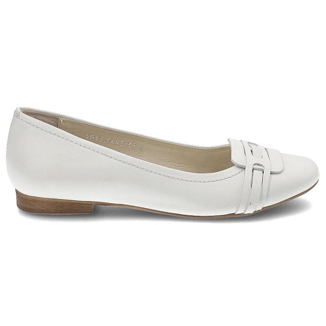 Baleríny Simen - 6693 Biały 005