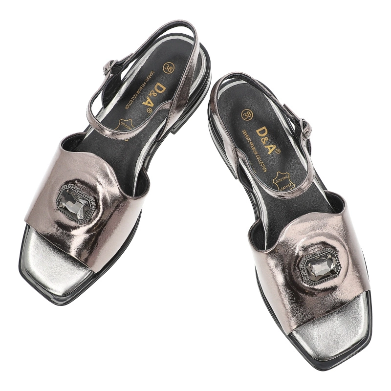 Sandále S.BARSKI - CR51-432 Pewter