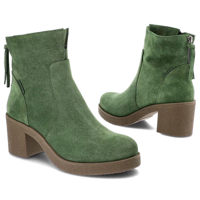 Členkové Topánky Nessi - 23516 Zielony W