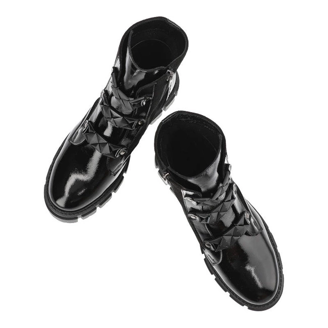 Členkové Topánky Karino - 4822/090-F Czarny/Naplak