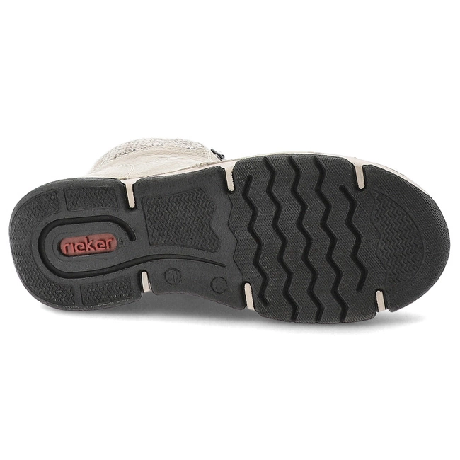 Šnúrovacie Členkové Topánky Rieker - 45955-60 Beige