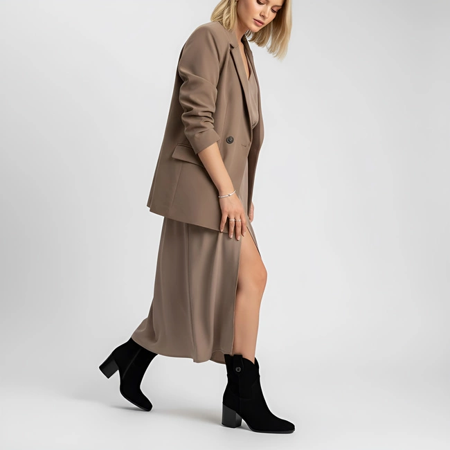 Členkové Topánky Karino - 4856/003-F Czarny/Welur