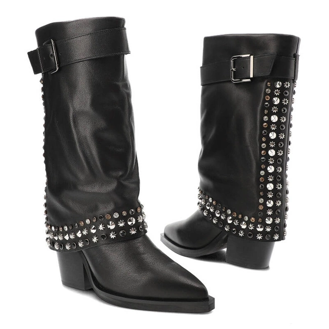 Čižmy Alma en Pena - I23437 Napa Black