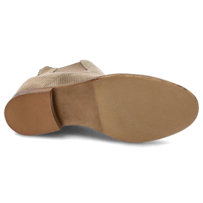 Členkové Topánky Gamis - 3639 Beżowy