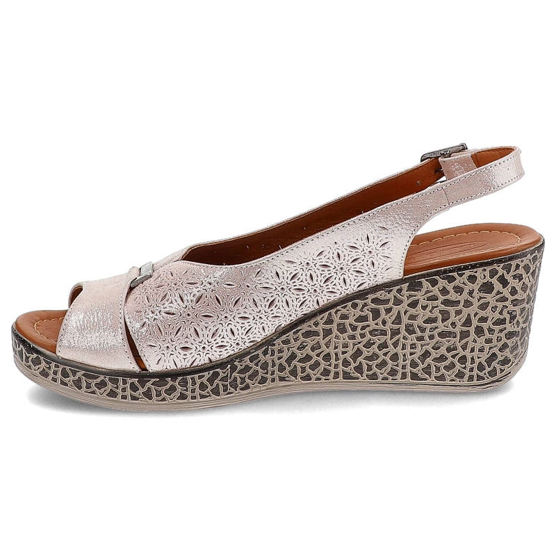 Sandále Lanqier - 44C1065 Pink