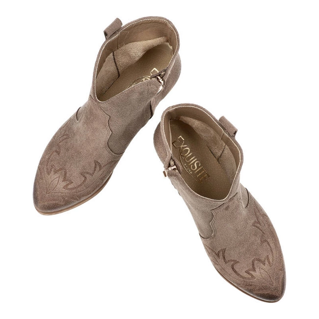 Členkové Topánky Exquisite - 1515 Almond.Wel