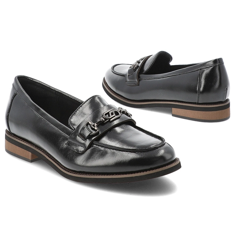 Mókazíny CAMBELL - 25-19300BK Czarny