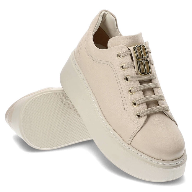 Poltopánky Karino - 5062/001-P Beż/Lico