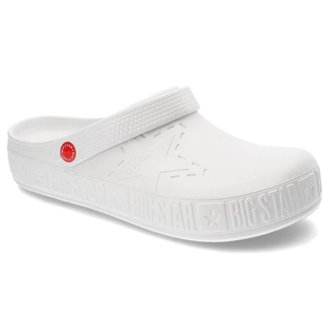 Šľapky Big Star - II175003 Biały
