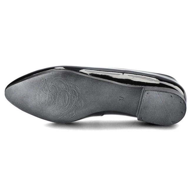 Baleríny Maciejka - 00873-00/01-6 Czarny Lakier