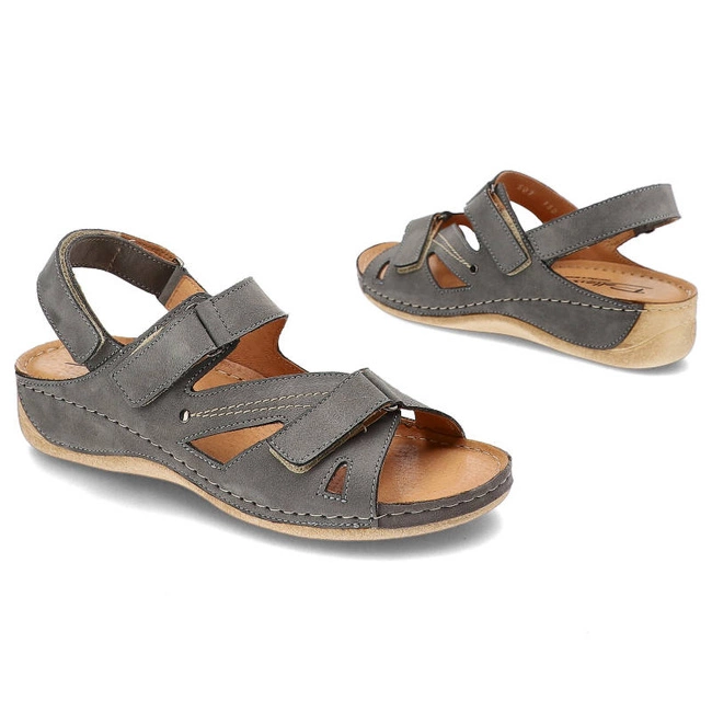 Sandále Pollonus - 5-0773-052 J.Szary Samuel