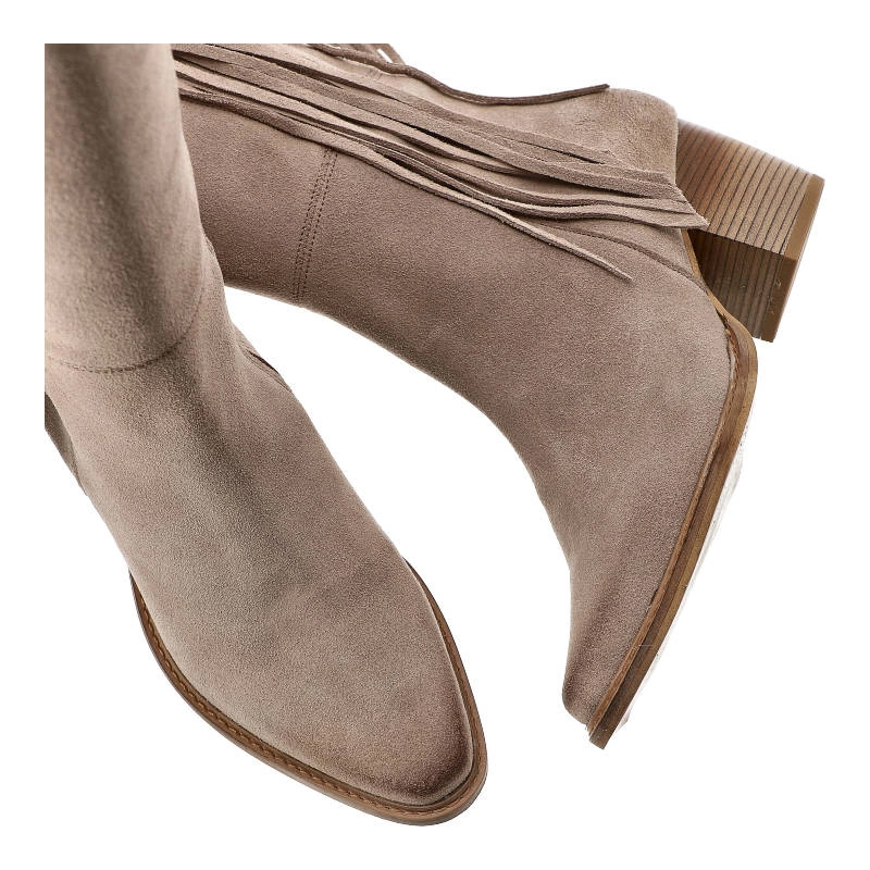 Čižmy Maciejka - 05774-10/00-6 Ciemny Beż