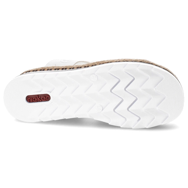 Šľapky Rieker - V7989-80 White