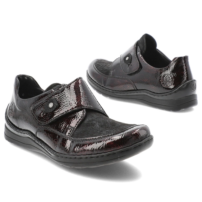 Poltopánky RIEKER - 48951-35 Red