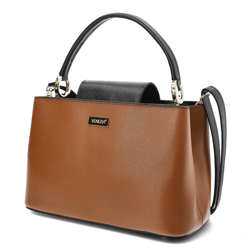 Kabelka Venezia - 4-1054-Y SAF CUO Brązowy