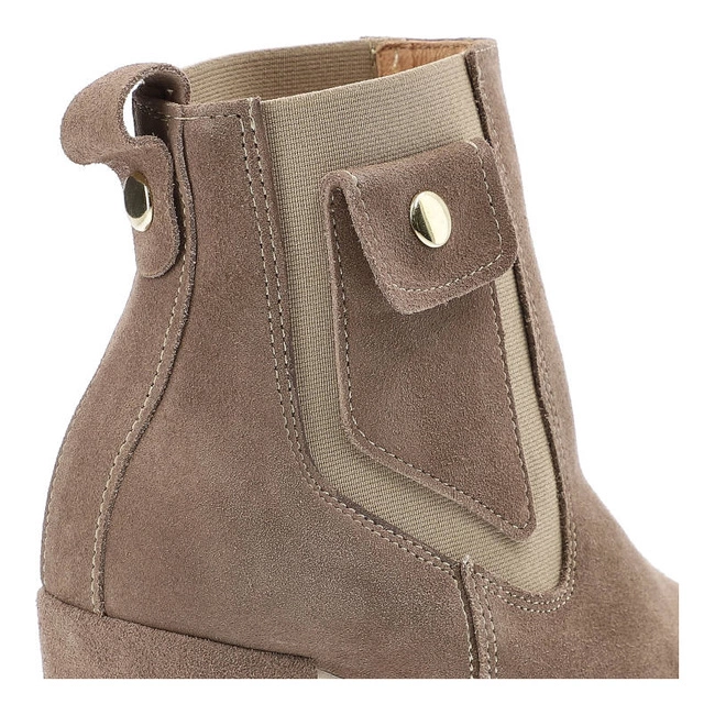 Členkové Topánky Damiss - DS-641/2/A Kawa Welur