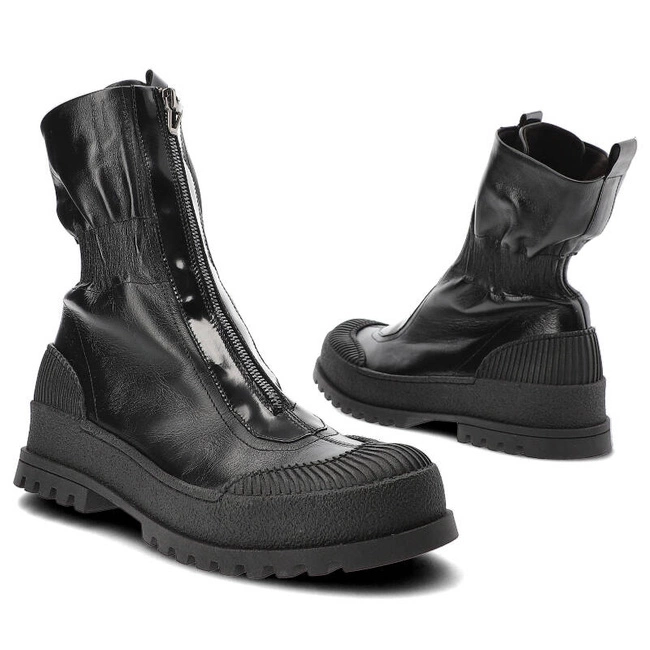 Členkové Topánky Armodo - 9824 Czarny 39/2163