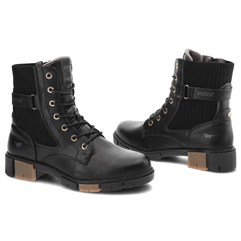 Členkové Topánky Mustang - 1443-502-9 Czarne 51C0053