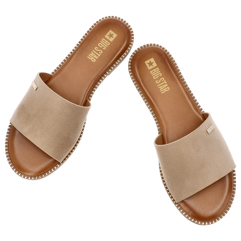 Šľapky BIG STAR - RR274619 Beż