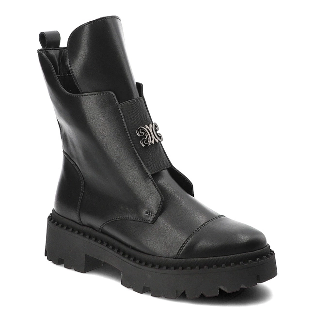 Členkové Topánky Armodo - 11633 Czarny