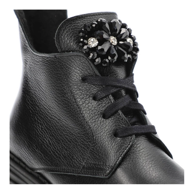 Členkové Topánky Armodo - 03723 Czarny