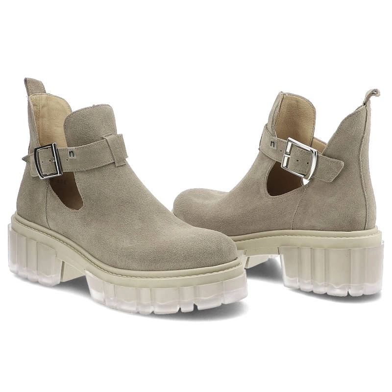 Členkové Topánky Nessi - 22220 Beż W.