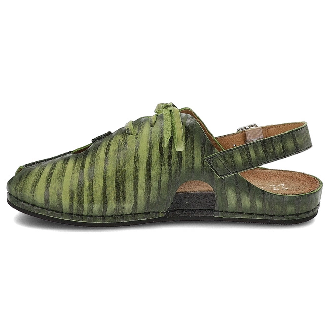 Sandále Maciejka - 06418-09/00-6 Zielony+Czarny