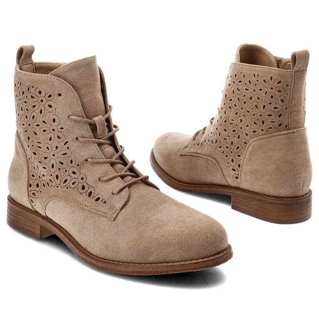 Členkové Topánky S.Barski - HY66-136 Beige