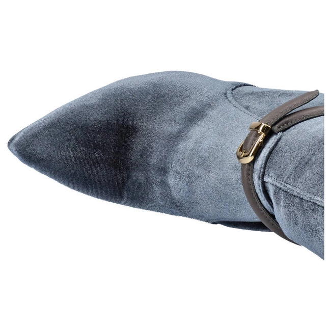 Čižmy Muszkieterki Carinii - B3515_-J34-000-000-A49 Szary