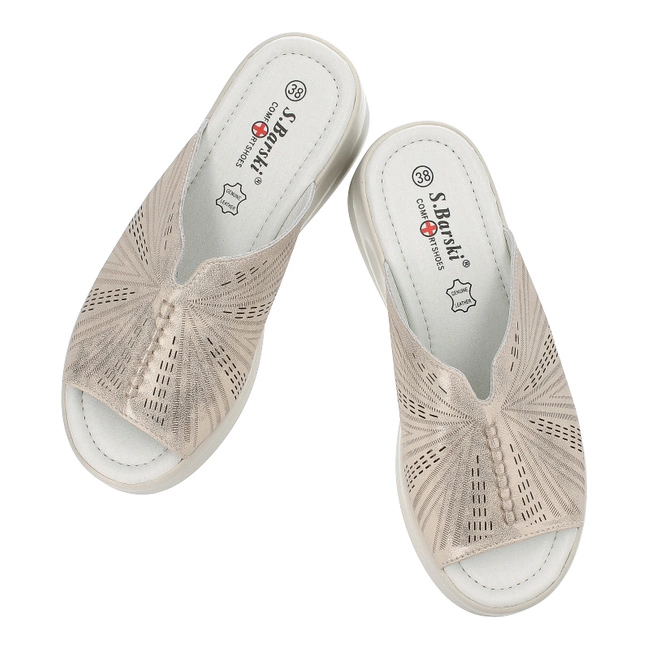 Šľapky S.Barski - LR275 Gold